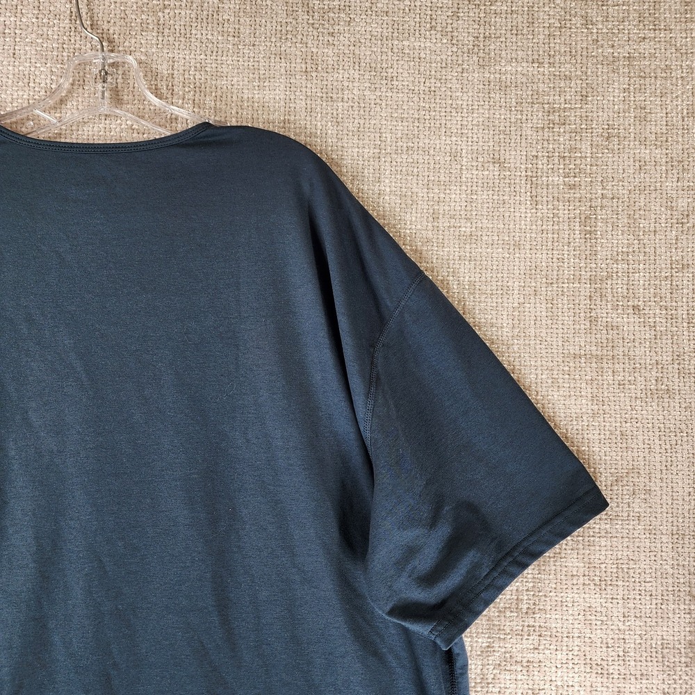 BYLT Premium Basics Signature Tee Shirt Mens 3XL Teal Green Performance EUC - Picture 7 of 10